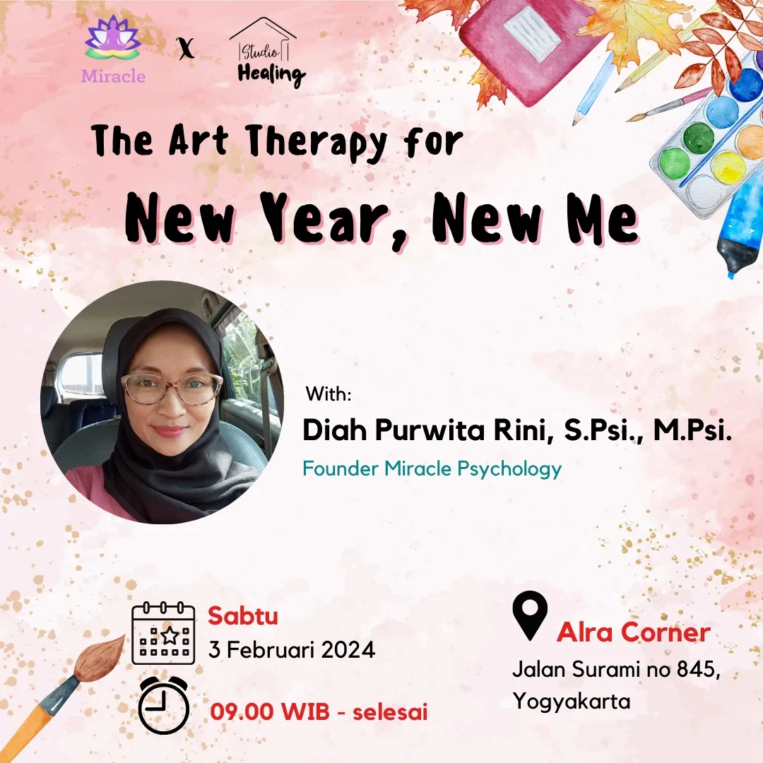 Art Therapy for New Year, New Me — Miracle × Studio Healing