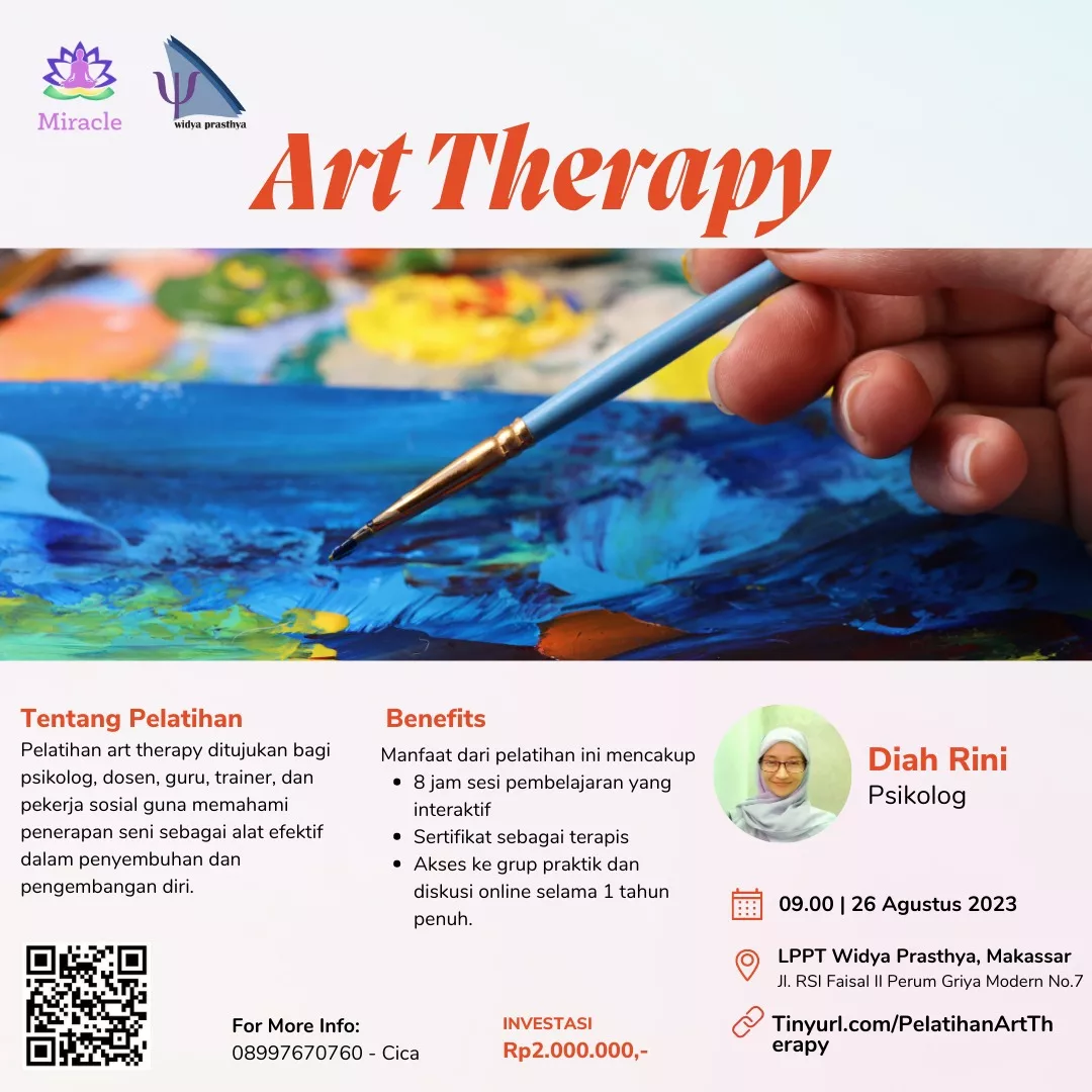 Pelatihan Art Therapy Profesional — Makassar