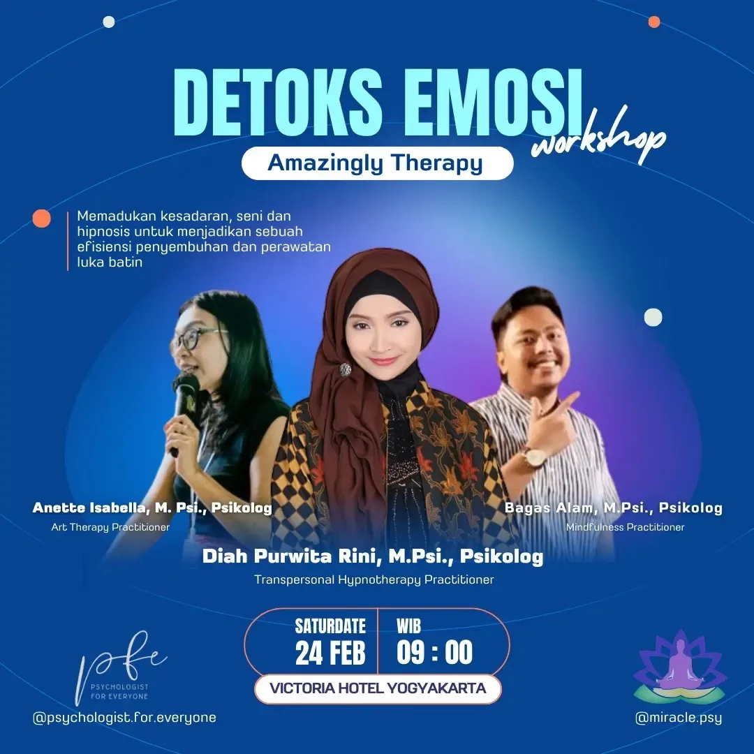 Detoks Emosi Workshop — Amazingly Therapy