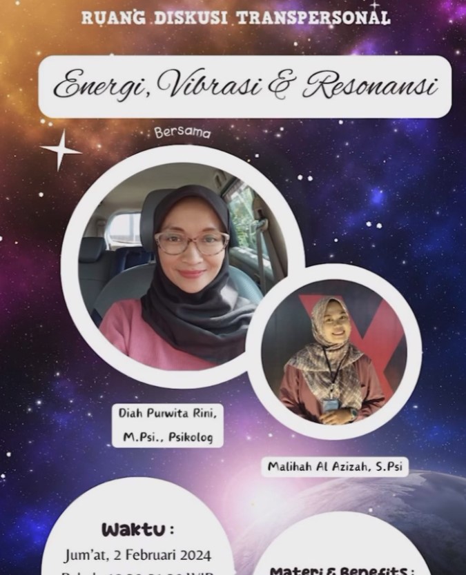 Ruang Diskusi Transpersonal — Energi, Vibrasi & Resonansi