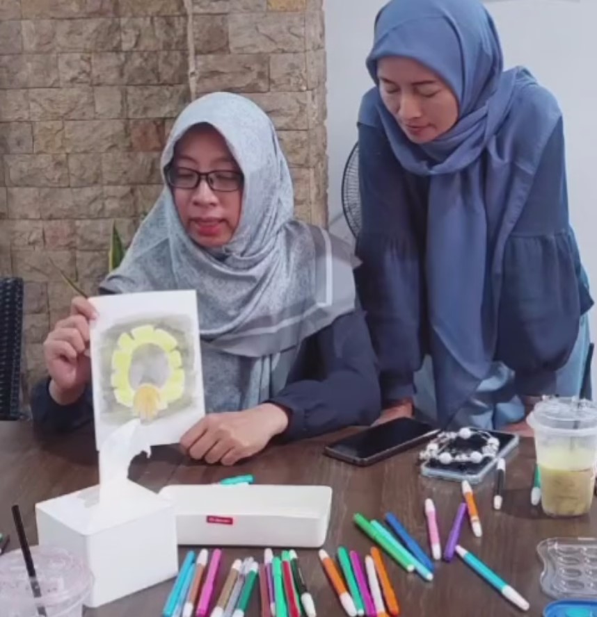 Group Art Therapy — Temanggung