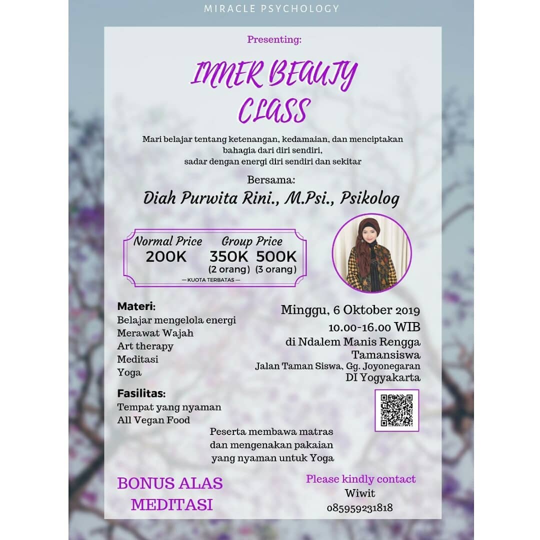 Inner Beauty Class — Kecantikan Sejati dari Dalam