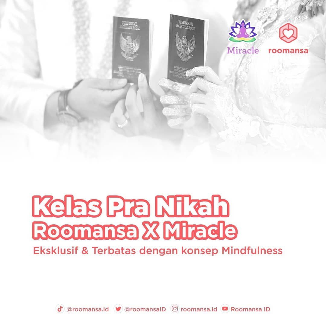 Kelas Pra Nikah — Miracle Psychology × Roomansa