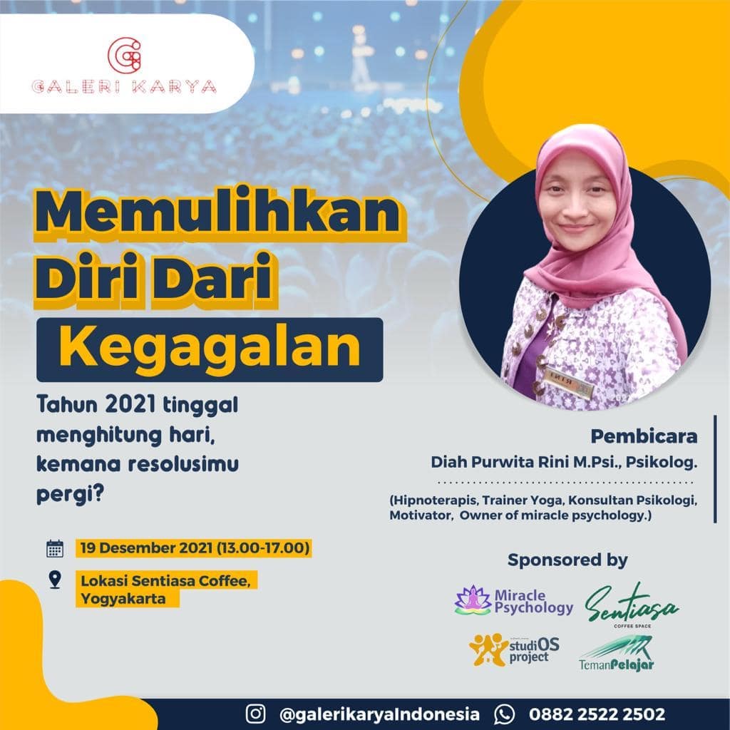 Workshop Psikologi — Memulihkan Diri dari Kegagalan