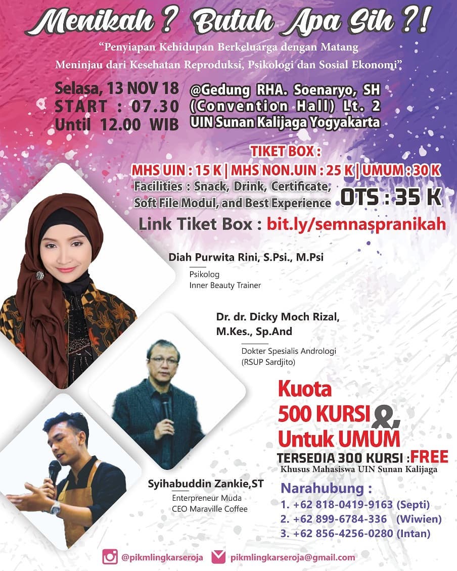 Talkshow: Menikah? Butuh Apa Sih?!