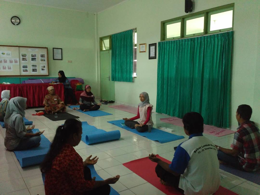 Mindfulness & Yoga di Puskesmas Minggir